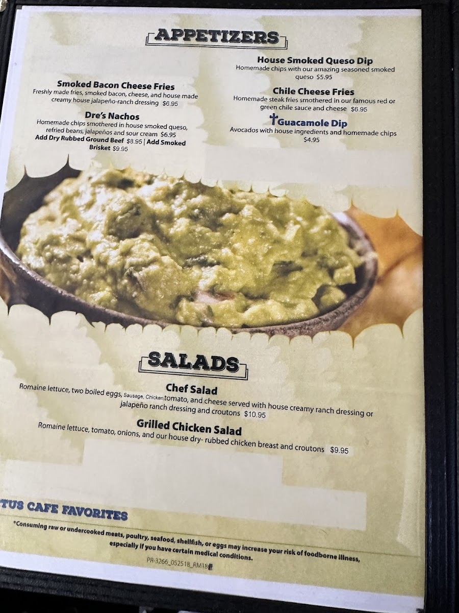 Cactus Cafe Menu - Image 5